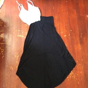 RUE21 foldover high-lo skirt